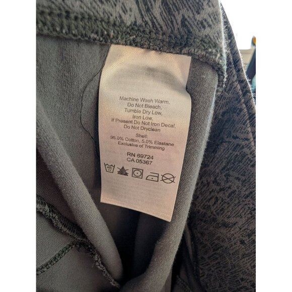 Columbia Womens Gray Patterned Leggings - S/P - Picture 10 of 11